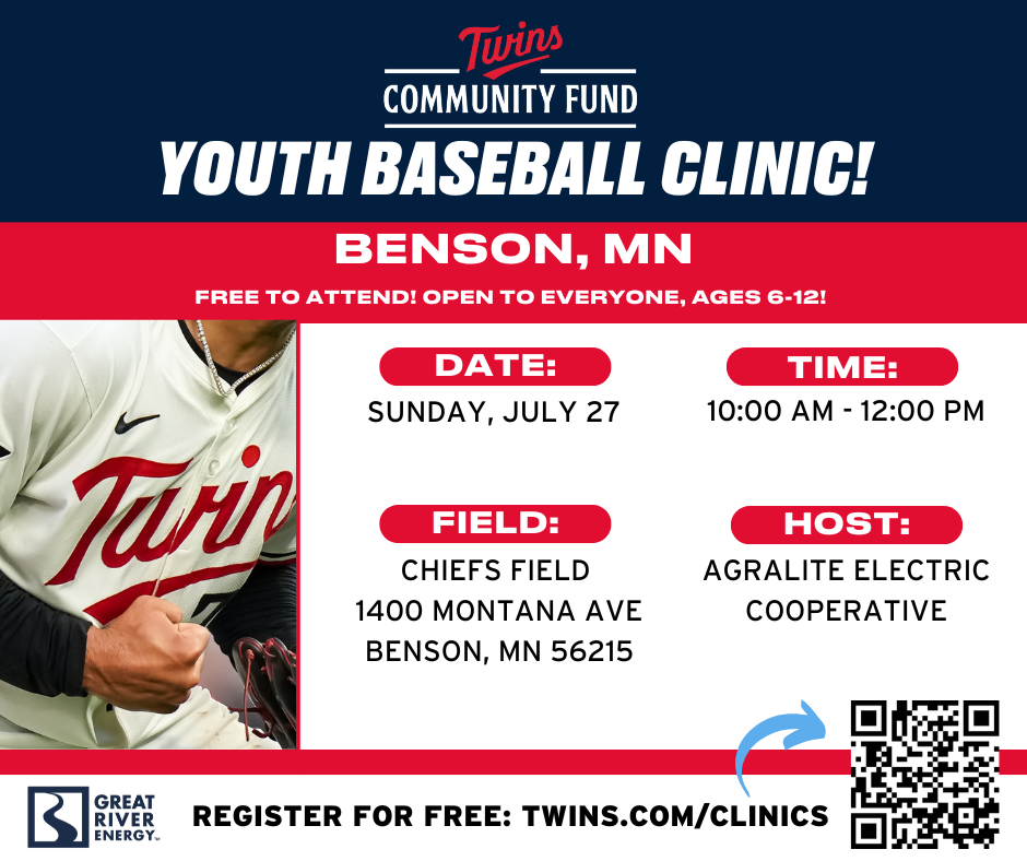 MN Twins Youth Baseball Camp | Agralite Electric Cooperative